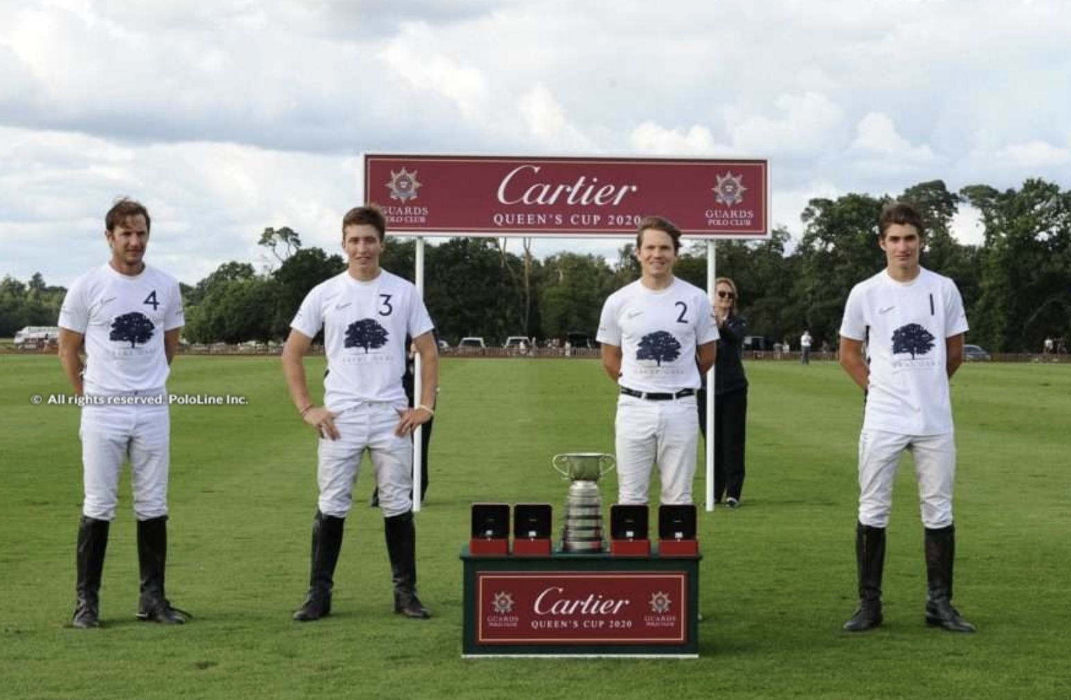 The victors in the Queens Cup - pic by Polo Line Inc.