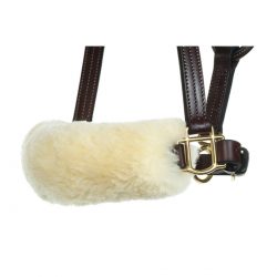 Stephens Sheepskin noseband cover